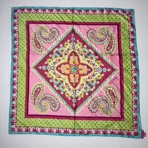 Vera Bradley Capri Melon Silk Scarf